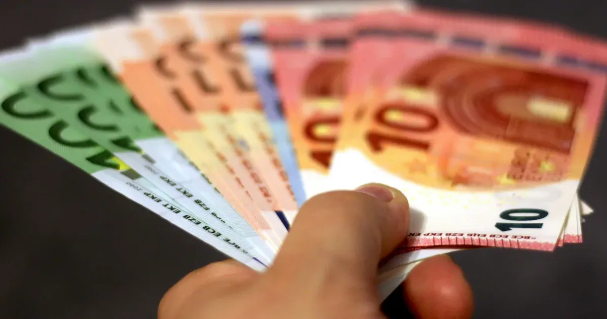 Billets en euros pour l'épargne